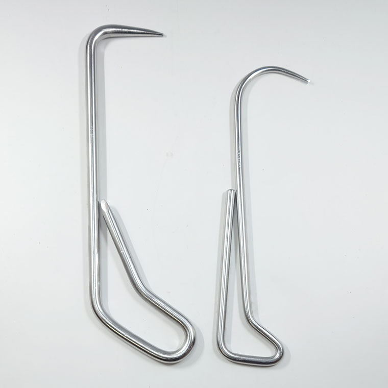 1 Prong Root Hook (KANESHIN)  - Stainless steel -  No.552S / No.553S
