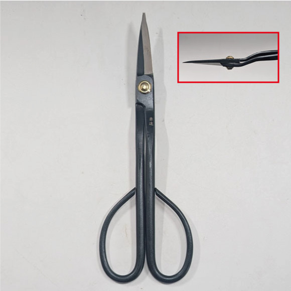 Bonsai trimming scissors stepped design (KANESHIN) " Length 200mm" No.38E