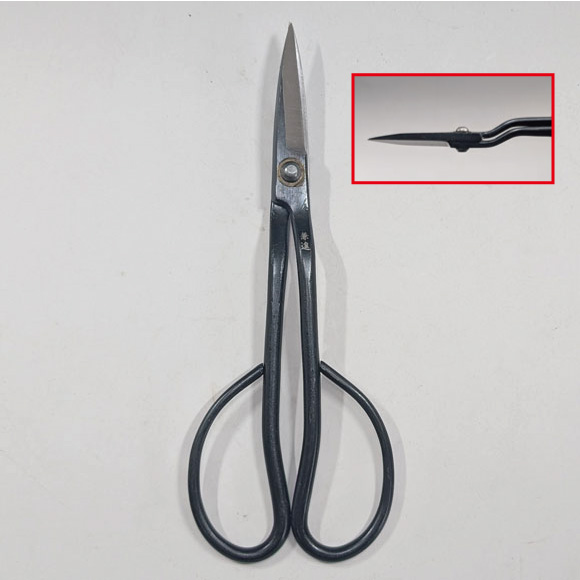 Bonsai trimming scissors with stepped design (KANESHIN) " Length 180mm" No.35H